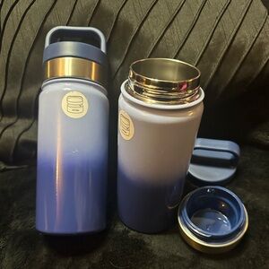 2 Travel Beverage or Snack Containers